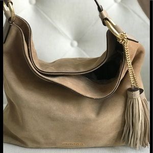 Michael Kors Suede Handbag